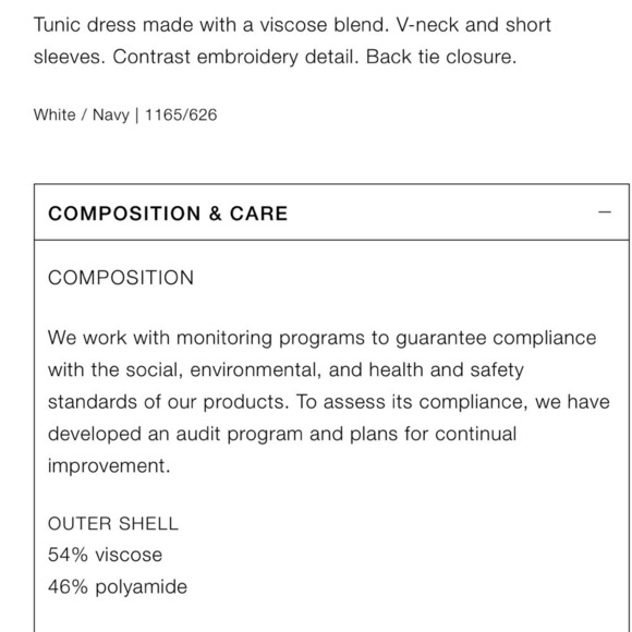 Zara NWT embroidered tunic dress - Picture 3 of 9